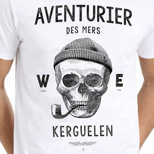 T-shirt Aventurier des Mers Blanc