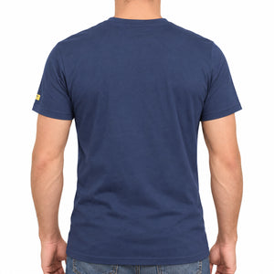 T-shirt Aventurier des Mers Bleu Ocean Dos