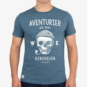 T-shirt Aventurier des Mers Pétrole