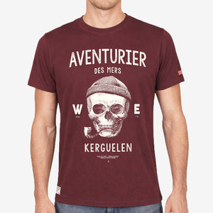 T-shirt Aventurier des Mers Prune homme STERED