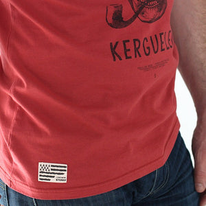 T-shirt Aventurier des Mers Rouge Brique