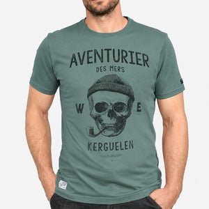 T-shirt Aventurier des Mers Vert STERED