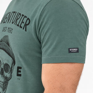 T-shirt Aventurier des Mers Vert