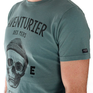 T-shirt Aventurier des Mers Vert