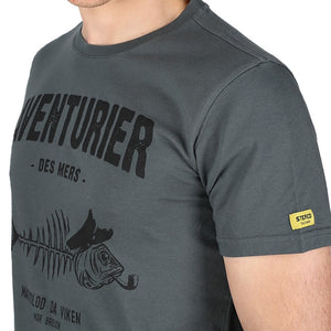 T-shirt Aventurier Pesk kaki