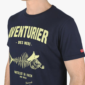 T-shirt Aventurier Pesk marine