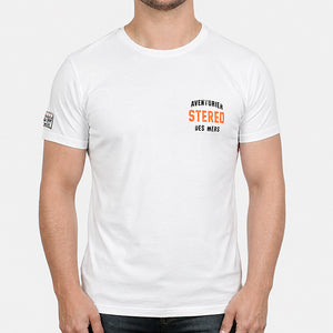 T-shirt Aventurier Remix Dos blanc