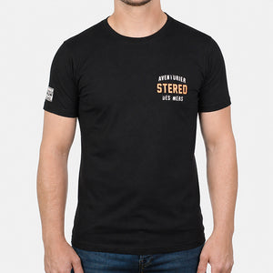 T-shirt Aventurier Remix Dos noir