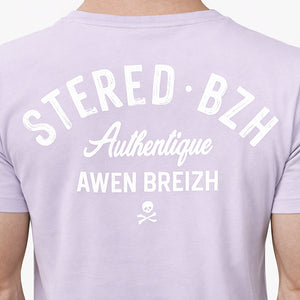 T-shirt Awen BZH Lilas