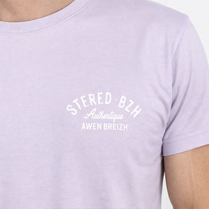 T-shirt Awen BZH Lilas
