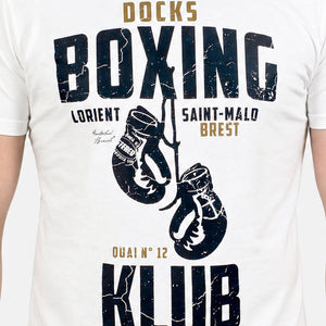 T-shirt Boxing Klub écru