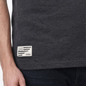 T-shirt Breizh Surfer Anthracite
