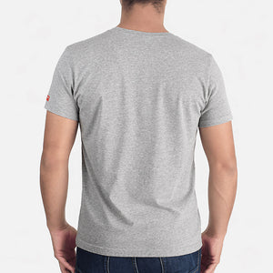 T-shirt Breizh Surfer Gris Clair