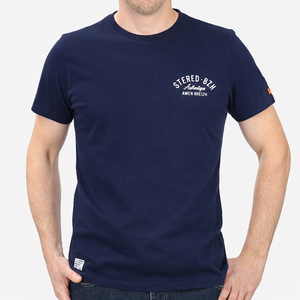 T-shirt BZH Authentique Bleu Marine