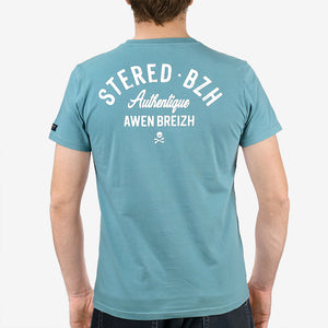 T-shirt BZH Authentique Emeraude homme STERED