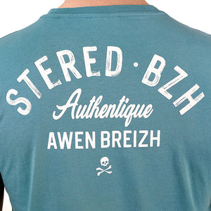 T-shirt BZH Authentique Emeraude