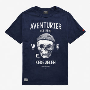 T-shirt Aventurier des mers marine Enfant STERED