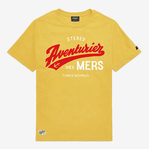 T-shirt Aventurier Terres Australes jaune Enfant STERED