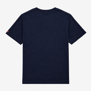 T-shirt Briezh Motorcycle Klub marine