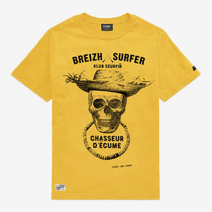 T-shirt Breizh surfer jaune Enfant STERED