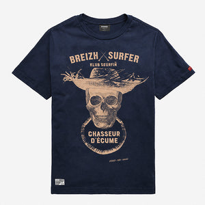 T-shirt Breizh surfer marine Enfant STERED