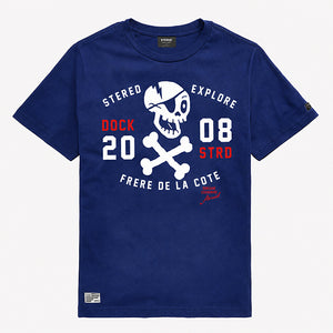 T-shirt Explore bleu océan Enfant STERED