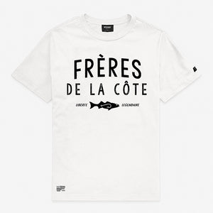 T-shirt Frères de la Côte blanc Enfant STERED