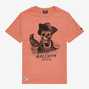 T-shirt Malouin corail Enfant STERED