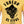 T-shirt Fureur de vivre jaune