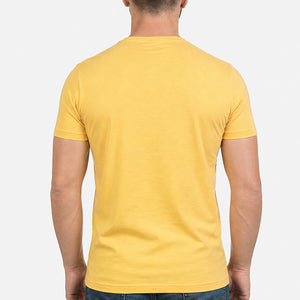 T-shirt Fureur de vivre jaune