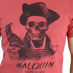 T-shirt Malouin Brique