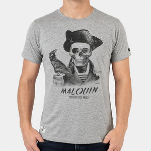 T-shirt Malouin Gris Homme STERED