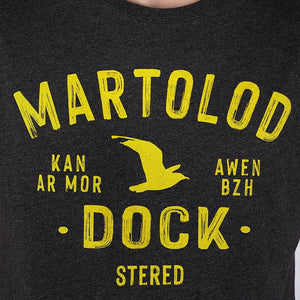 T-shirt Martolod Dock anthracite
