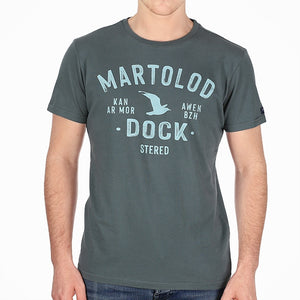 T-shirt Martolod Dock kaki homme STERED 