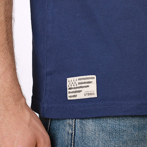 T-shirt STERED explore bleu ocean
