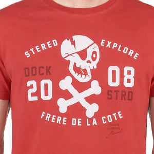 T-shirt STERED Explore Rouge