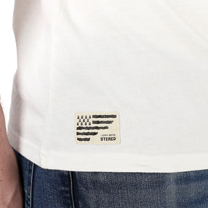 T-shirt Type Breton écru