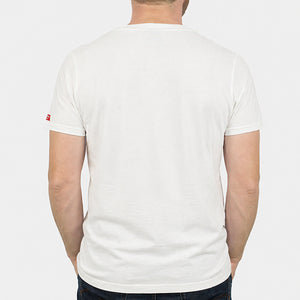 T-shirt Type Breton écru
