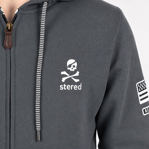 Veste zippées Korser kaki