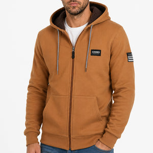 Veste SHERPA Heritage camel homme STERED