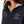 Veste Sherpa Hirondelles Marine Femme STERED