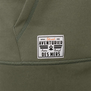 Veste zippée Aventurier des mers kaki 4