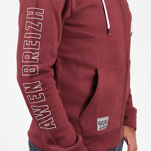 Veste zippée Aventurier des mers rouge oriental 3