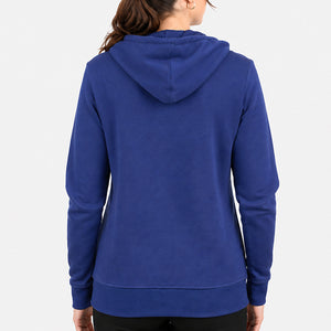 Veste zippée Aventurière Terres Australes Bleu pivoine Femme STERED