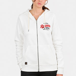 Veste zippée Aventurière Terres Australes Ecru Femme STERED