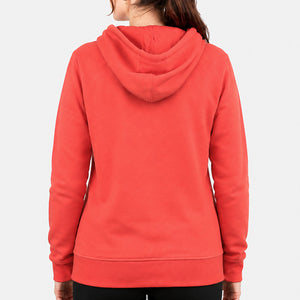 Veste zippée Aventurière Terres Australes Rouge magma Femme STERED