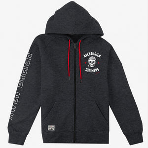 Veste zippée Aventurier des mers anthracite Enfant STERED