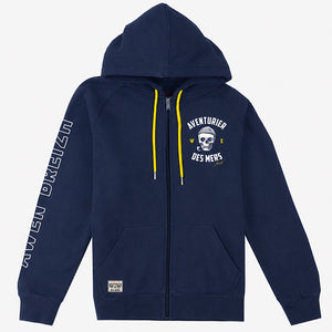 Veste zippée Aventurier des mers marine Enfant STERED